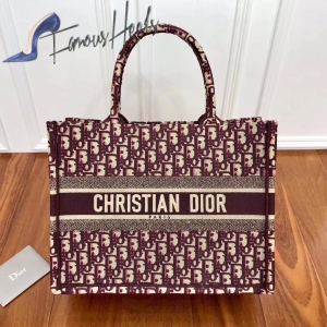 Christian Dior Book Tote Bag CdBTB-1444-36x27x15cm 